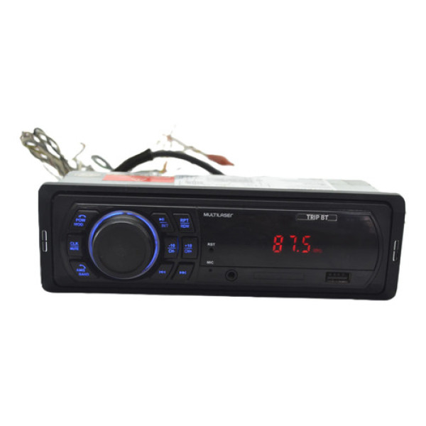 Radio Aparelho Som Multilaser Trip Bt Usb Auxiliar