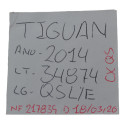 Quebra Sol Lado Esquerdo Passageiro Vw Tiguan 2014 Origina