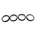 Kit Com 4 Difusor E Aro Painel Volkswagen Gol 2007 Original