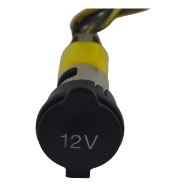 Tomada Energia 12v Console Ka 2019 Original Preto