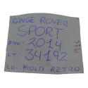 Acabamento Retrovisor Interno Rover Discovery 2014 Original