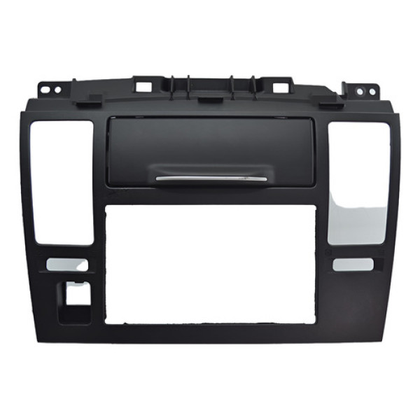 Moldura Central Multimidia Painel Nissan Tiida 2012 Original Preto