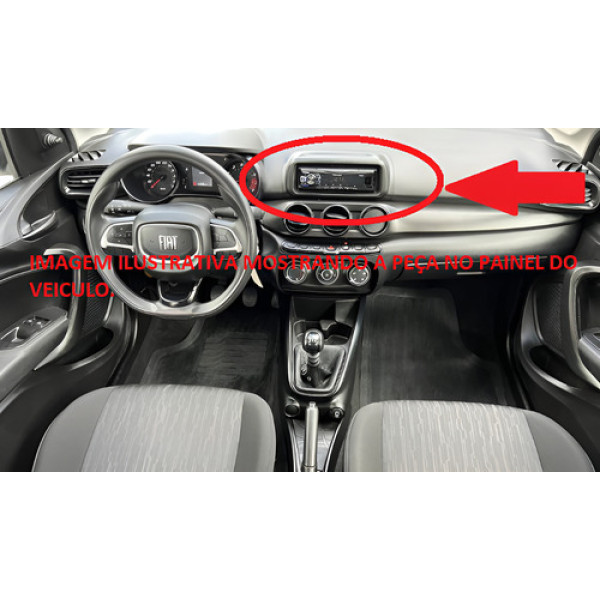 Moldura Radio Original Argo Cronos 2018 A 2025 Original Moldura Radio Original Argo Cronos 2018 A 2025 Original