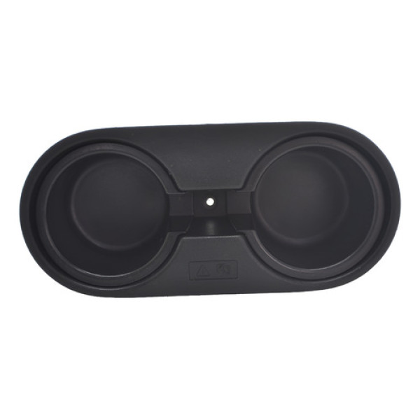 Moldura Porta Copo Borracha Painel Freelander 1 2004 Origina Preto