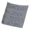 Par Quebra Sol Direito Esquerdo Sandero 2014 Logan Original