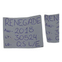 Quebra Sol Lado Esquerdo C/iluminação Renegade 2018 Original