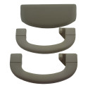 Kit 2 Puxador Alça Teto Pqp Porta Oculos Linea 2013 Original