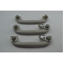 Kit 3 Puxador Alça Teto Pqp Subaru Xv 2017 Original