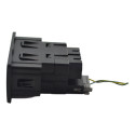 Entrada Conector Usb Painel Ranger 2020 Original Preto