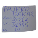 Tampa Porta Luvas Objeto Painel Pajero Dakar 2012 Original