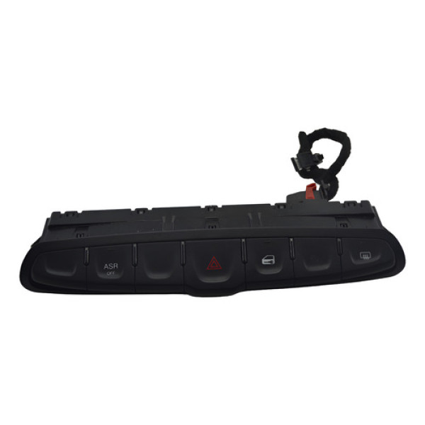 Botão Pisca Alerta Trava Desembaçador Argo 2020 Original Preto