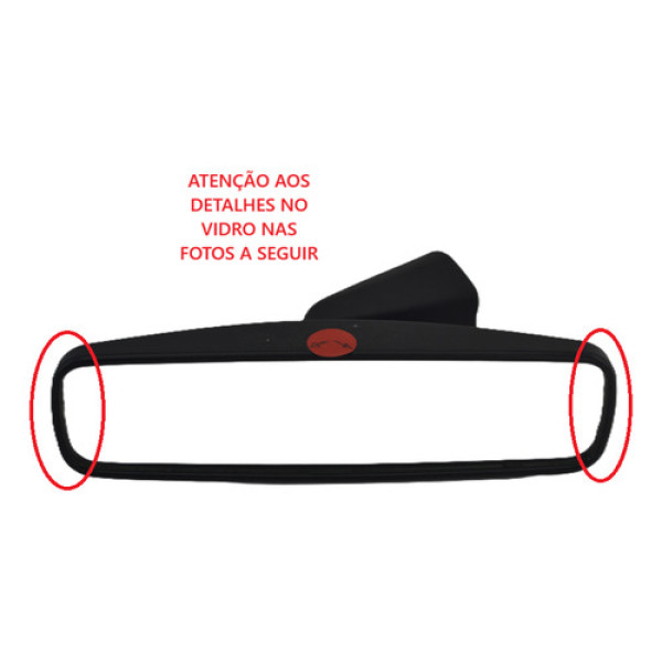 Espelho Retrovisor Interno Citroen C3 Picasso 2012 Original
