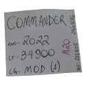Modulo Carregador Indução Console Commander 2022 Original Preto