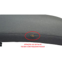 Encosto Apoio Braço Console Megane 2010 Original Preto