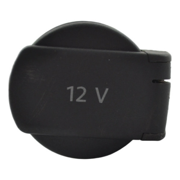 Tomada 12v Acendedor Console Vw Tiguan 2019 Original Preto