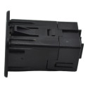 Entrada Tomada Conector Usb Console Fiat Cronos Original Preto