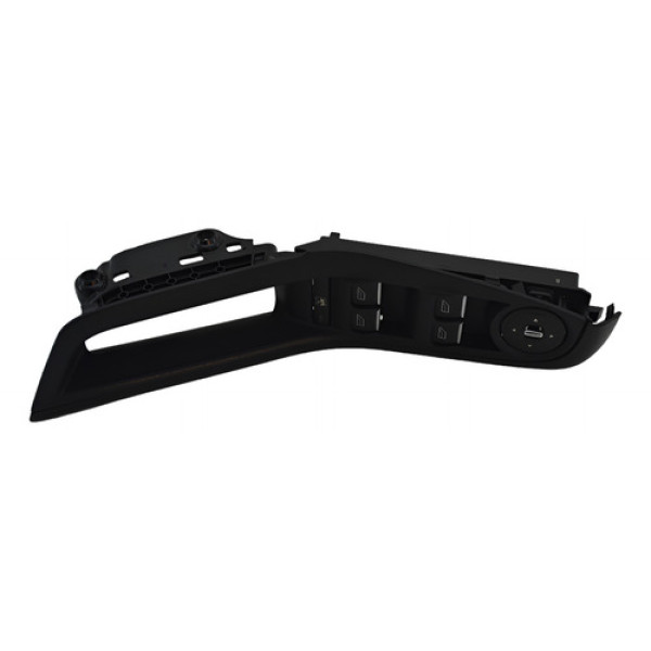 Moldura Comando Vidro Dianteiro Esquerdo Fiesta 2015 Origina