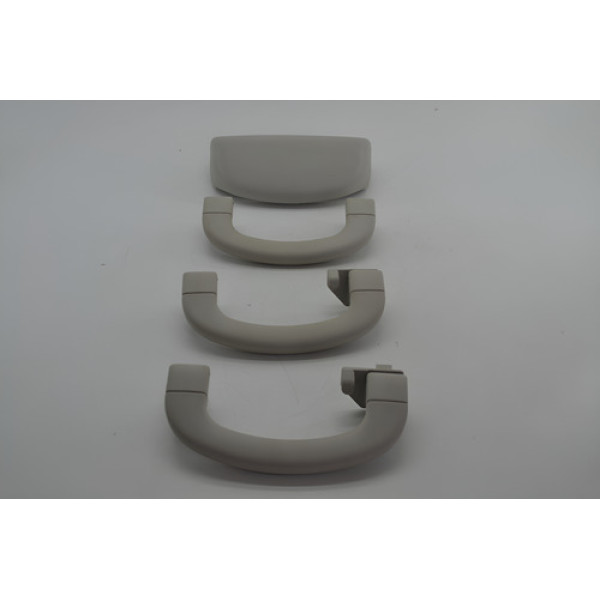 Kit Com 3 Pqp Alça Teto + Porta Oculos Punto 2013 Linea Orig Cinza