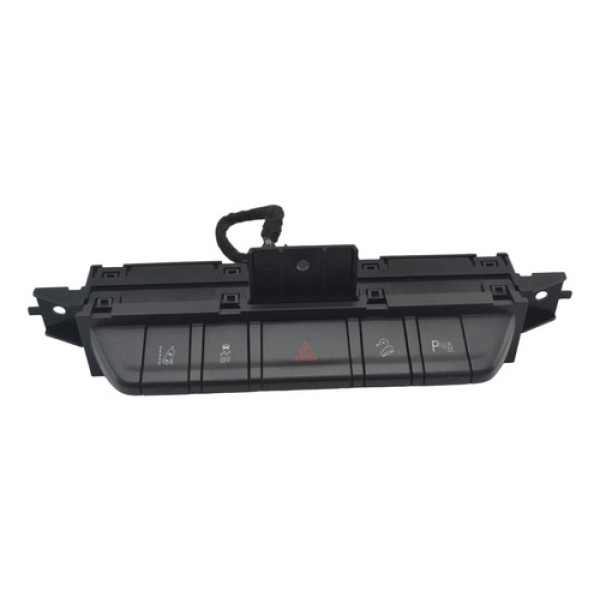 Botão  Pisca Alerta P Estabilidade Off Gm S10 2024 Original Preto