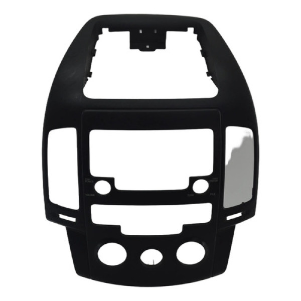 Moldura Radio Central Painel I30 2011 Original Preto