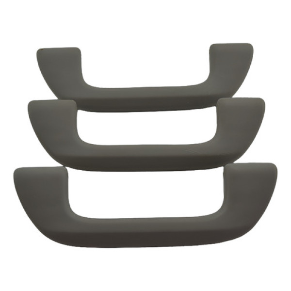 Kit 3 Puxador Alça Teto Pqp Honda Fit 2014 Original Bege