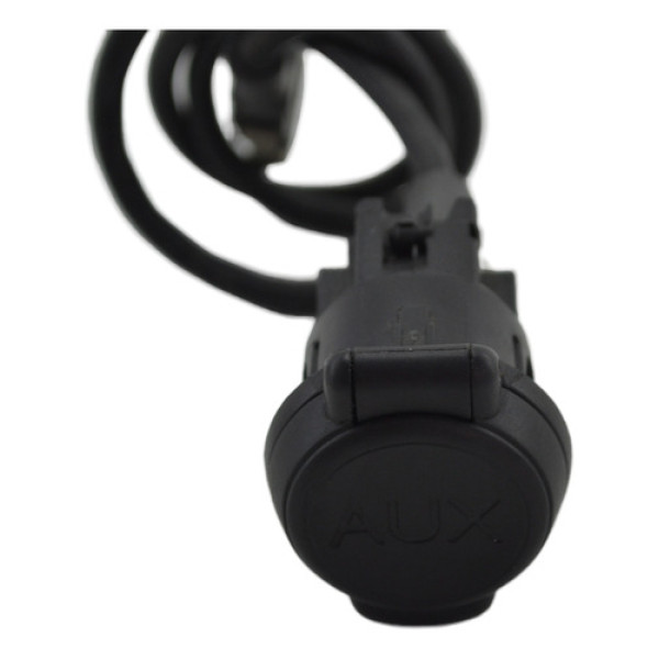 Entrada Conector Usb Auxiliar Citroen Aircross 2012 Original Preto