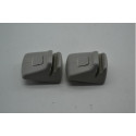 Par Presilha Suporte Quebra Sol Ford Fiesta 2002 Original
