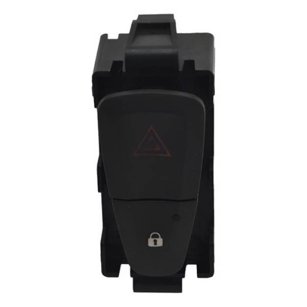 Botão Pisca Alerta Trava Renault Fluence 2013 Original - Preto