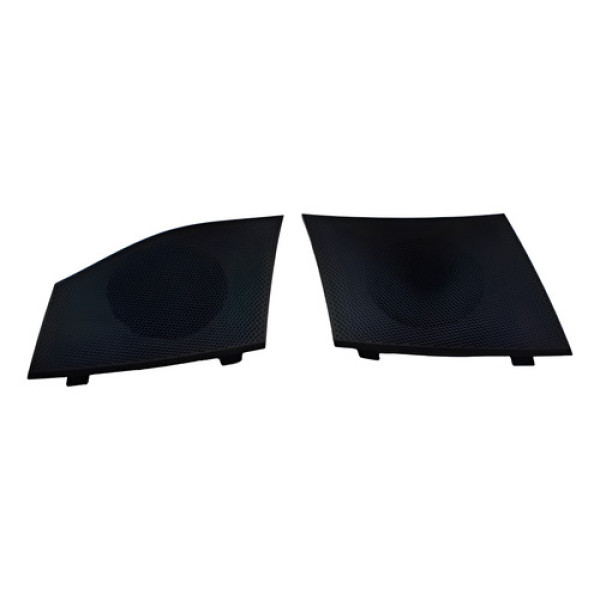 Par Tela Alto Falante Painel Renault Kwid 2022 Original Preto