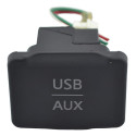 Entrada Conector Usb Auxiliar Console March 2015 Original - Preto