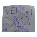 Par Presilha Suporte Quebra Sol Nissan Versa 2013 Original