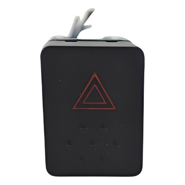 Botão Pisca Alerta Painel Nissan Tiida 2011 2012 Original Preto