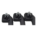 Kit 3 Puxador Alça Pqp Teto Peugeot 208 2024 Original