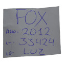 Luz Cortesia Interna Teto Fox 2012 Crossfox Spacefox Origina