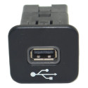 Entrada Conector Usb Console Compass 2017 A 2021 Original Preto