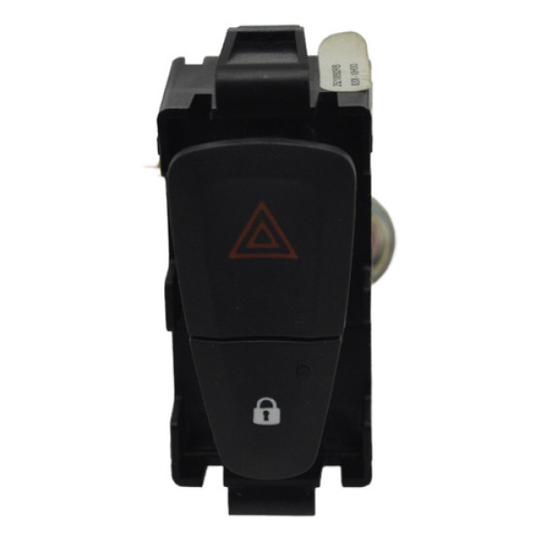 Botão Pisca Alerta Trava Destrava Sandero 2019 Logan Origina - Preto