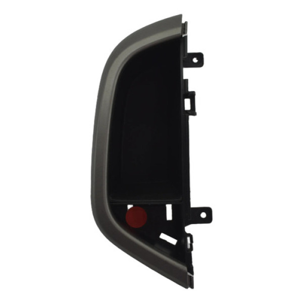 Moldura Porta Treco Objeto Esquerdo Painel Sonic 2013 Origin Prateado