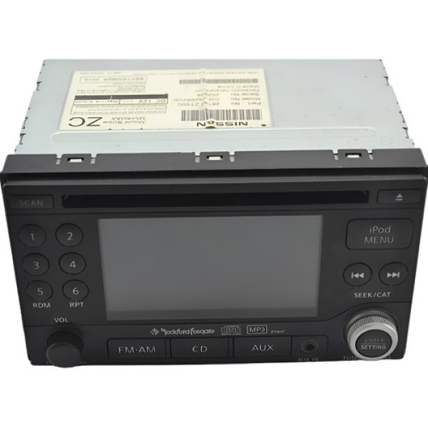 Radio Aparelho Som Mp3 Painel Nissan Sentra 2011 Original Preto