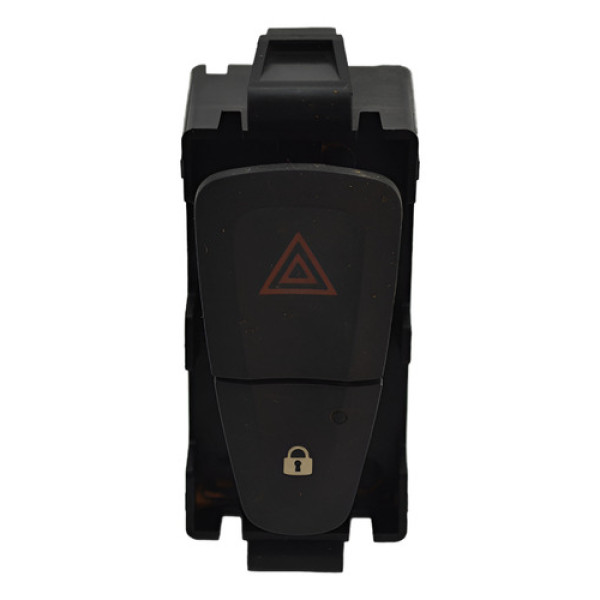 Botão Pisca Alerta Trava Renault Fluence 2014 Original - Preto