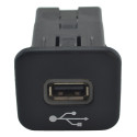 Entrada Conector Usb Fiat Argo Drive 2018 Original - Preto