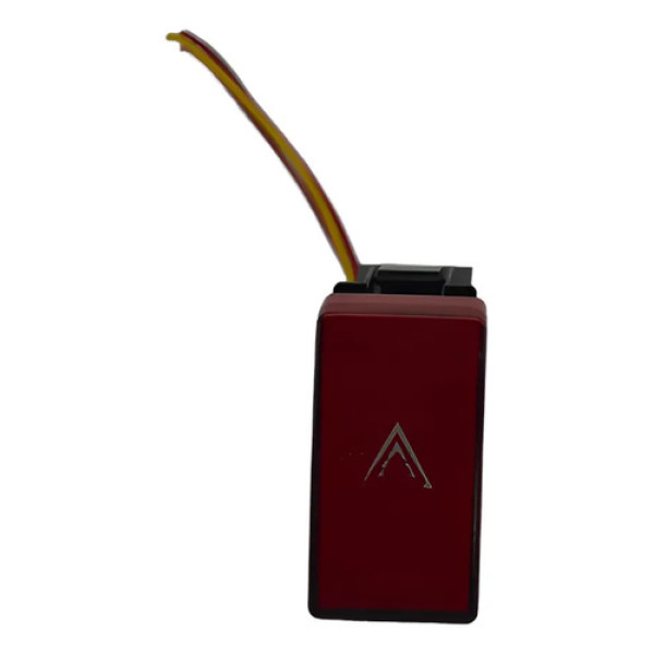 Botão Pisca Alerta Painel Honda City 2012 Original Vermelho
