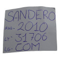 Comando Ar Condicionado Painel Sandero 2010 Logan Original
