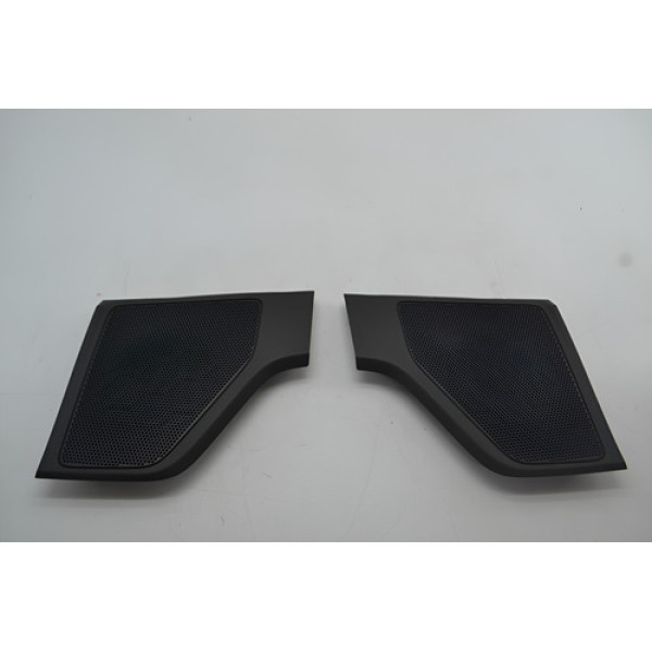 Par Tela Alto Falante Painel Gm S10 2018 Original 52070157 Preto