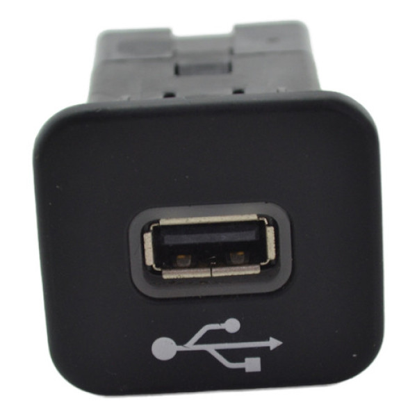Entrada Conector Usb Console Jeep Renegade 2015 A 2021 Orig Preto