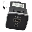 Entrada Conector Usb Auxiliar Original Cronos 2023 Argo Preto