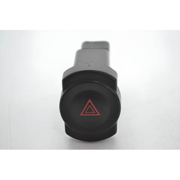 Botão Pisca Alerta Painel Renault Sandero 2011 Original - Preto