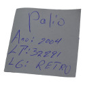 Retrovisor Interno Fiat Grand Palio 2004 Siena Original