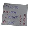 Entrada Conector Duplo Usb Console Fiesta 2018 Original Preto