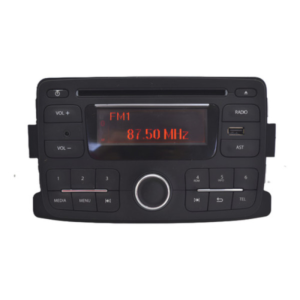 Radio Bluetooth C/code Sandero Duster Logan Original Preto
