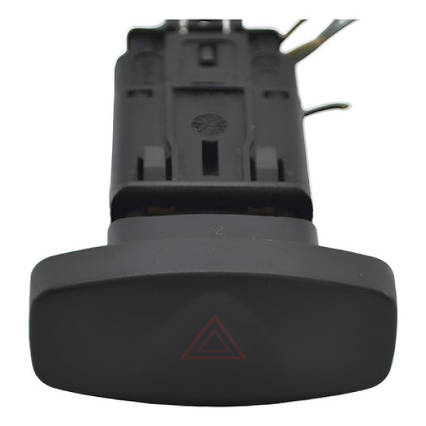 Botão Pisca Alerta Painel Sandero 2012 Logan Original - Preto